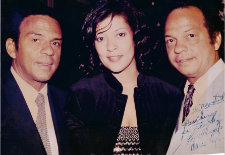 Andrew Young, Former Mayor of Atlanta, his younger brother Walt, and Daria Hodge
